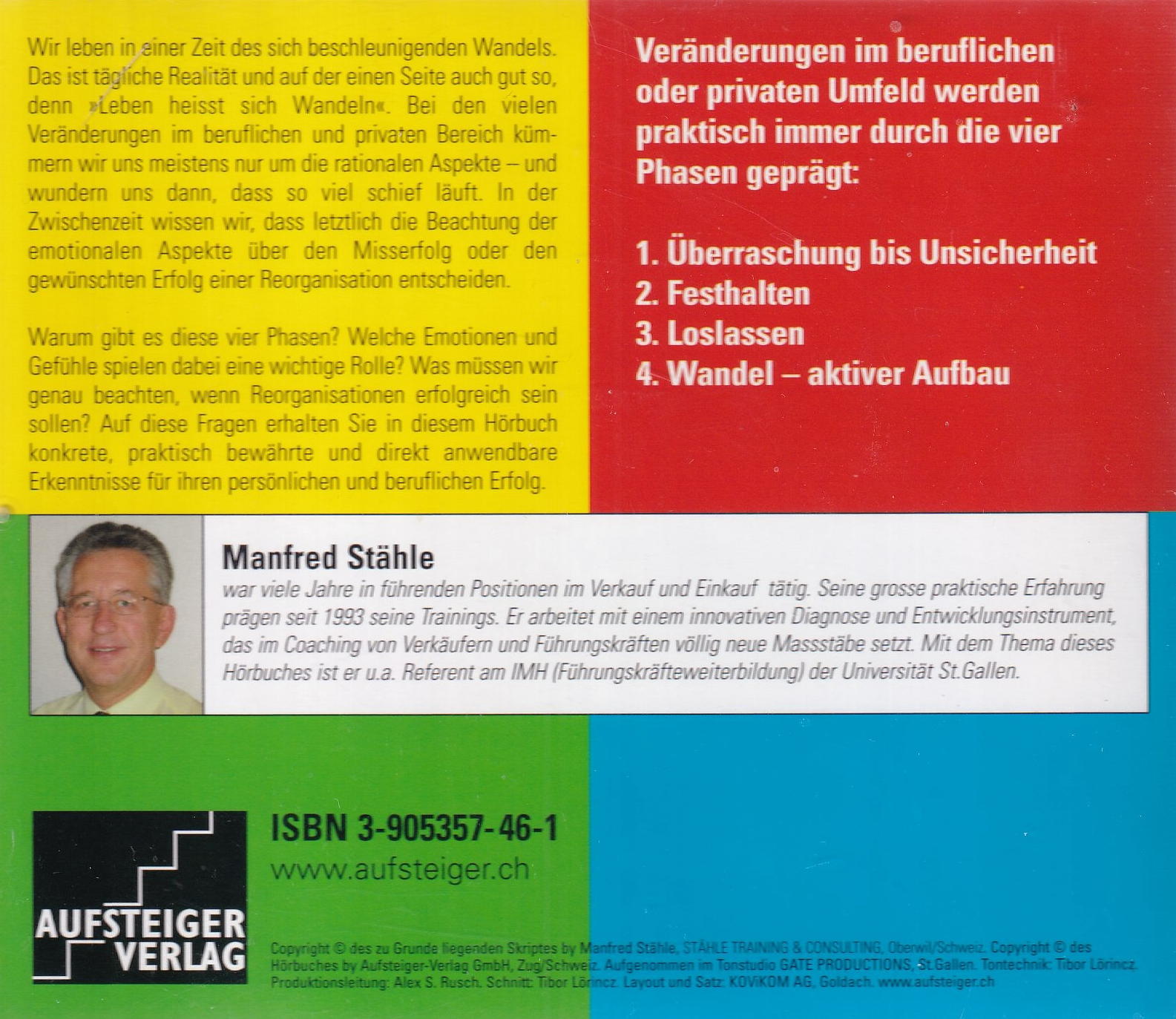 Buch Die Vier Phasen F r Erfolgreiche Ver nderungen Von Horst Warning 