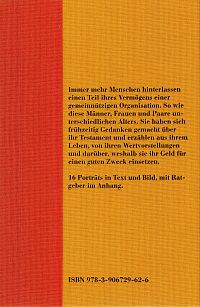 Geld & Herzblut - 16 Menschen und ihr Testament, 1