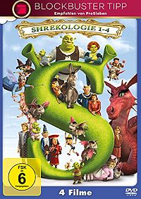 Shrek - Die komplette Geschichte, Teil 1-4 [DVD], 1