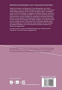 Mediensozialisation von Heranwachsenden, 1