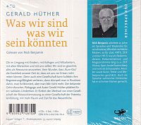 Was wir sind und was wir sein könnten, 1