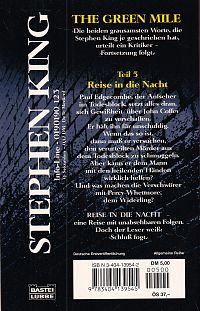 The Green Mile Teil 5 - Reise in die Nacht, 1