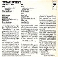 Tchaikovsky's Greatest Hits Vol. 3 [Vinyl], 1