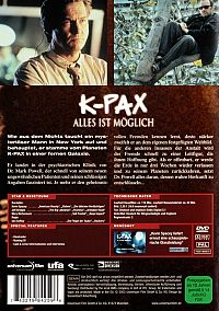 K-Pax - Alles ist möglich [DVD], 1