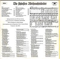 Die schönsten Weihnachtslieder [Vinyl], 1