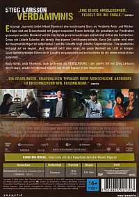 Stieg Larsson - Verdammnis [DVD], 2