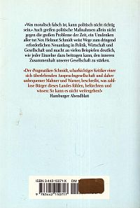 Auf der Suche nach einer öffentlichen Moral, 1