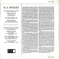 Zwei Konzertante Sinfonien [Vinyl], 1