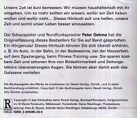 Die Kunst, Zeit zu haben, 1