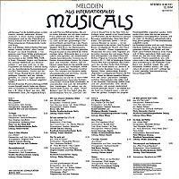 Melodien aus internationalen Musicals [Vinyl], 1