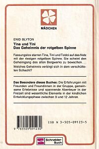 Tina und Tini - Band 14 - Das Geheimnis der rotgelben Spinne, 1