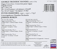 Handel: Organ Ctos.  [CD], 1
