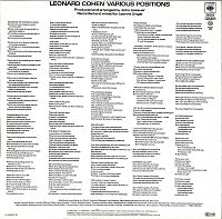 Various Positions [Vinyl], 1