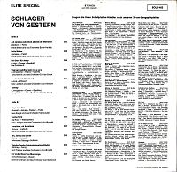 Schlager von Gestern  [Vinyl], 1