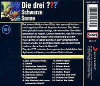 Die drei ??? - Schwarze Sonne, 1