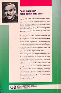 Mein liebes Kind - Hören auf das Herz Gottes, 1