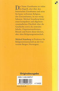 Zarathustra und seine Religion, 1