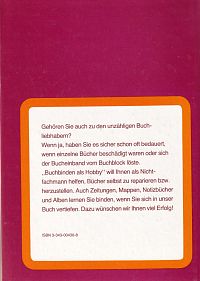 Buchbinden als Hobby, 1
