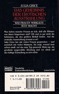 Das Geheimnis der erotischen Ausstrahlung, 1