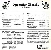 Appenzeller choscht [Vinyl], 1
