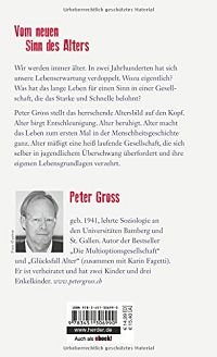 Wir werden älter. Vielen Dank. Aber wozu?, 1