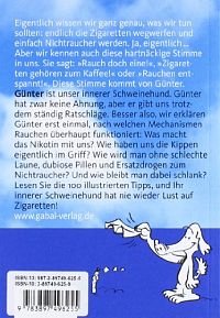 Günter, der innere Schweinehund, wird Nichtraucher, 1