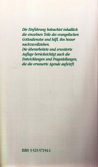 Einführung in die Liturgik, 1