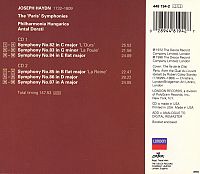 The 'Paris' Symphonies [CD], 2