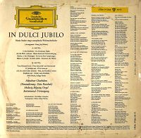 In Dulci Jubilo [Vinyl], 1