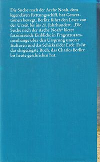 Die Suche nach der Arche Noah, 1