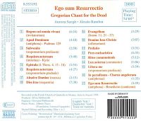 Ego sum Resurrectio [CD], 1