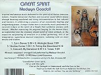 Great Spirit [CD], 1