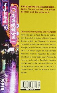 Gebrauchsanweisung für Peking und Shanghai, 1