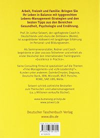 Das Bumerang-Prinzip - Mehr Zeit fürs Glück, 1