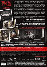 Mary & Max oder Schrumpfen Schafe wenn es regnet [DVD], 1