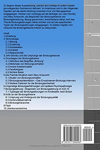 Bindungstheorie und Bindungsstörung nach John Bowlby und Mary Ainsworth, 1