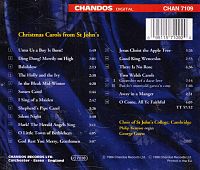 Christmas Carols from St. Johns [CD], 1