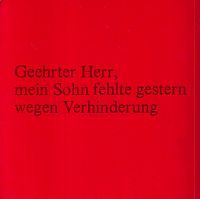 Entschuldigt die Eltern!, 1