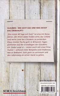 Die ersten 40 Tage mit Gott, 1