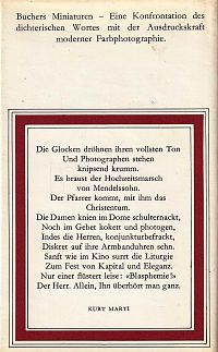 Hochzeit in Dichtung und Farbaufnahmen, 1