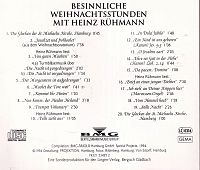 Besinnliche Weihnachtsstunden mit Heinz Rühmann [CD], 1