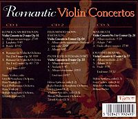 Romantic Violin Concertos [CD], 1