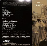 The Embassy Tapes [Vinyl], 1