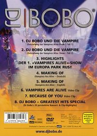 DJ Bobo - Vampires Alive: Making the Show [DVD], 1