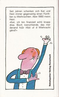 Häsch dä ghört?, 1