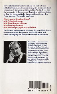 Die Lüscher-Farben zur Persönlichkeitsbeurteilung und Konfliktlösung, 1