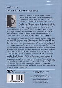 Die narzisstische Persönlichkeit  - Narzisstische Grandiosität und Wut [DVD], 1