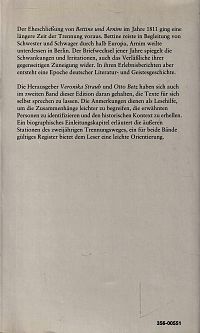 Bettine und Arnim - Briefe der Freundschaft und Liebe - Band 2, 1