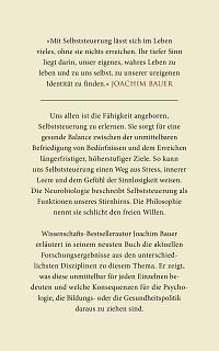 Selbststeuerung - Die Wiederentdeckung des freien Willens, 1