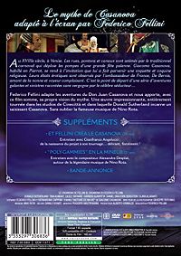 Le Casanova de Fellini [DVD], 7